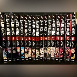 Jujutsu Kaisen Manga Collection Volumes 0-16
